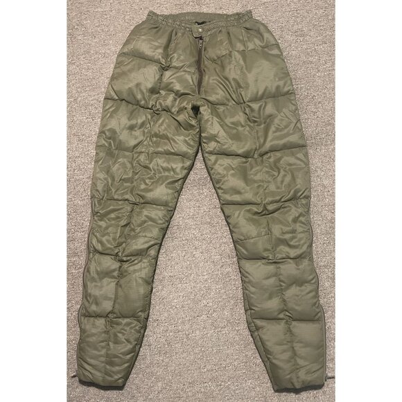 Vintage 60s 70s Small Eddie Bauer Premium Goose Down Quilted Jacket Pants Suit - Picture 14 of 16